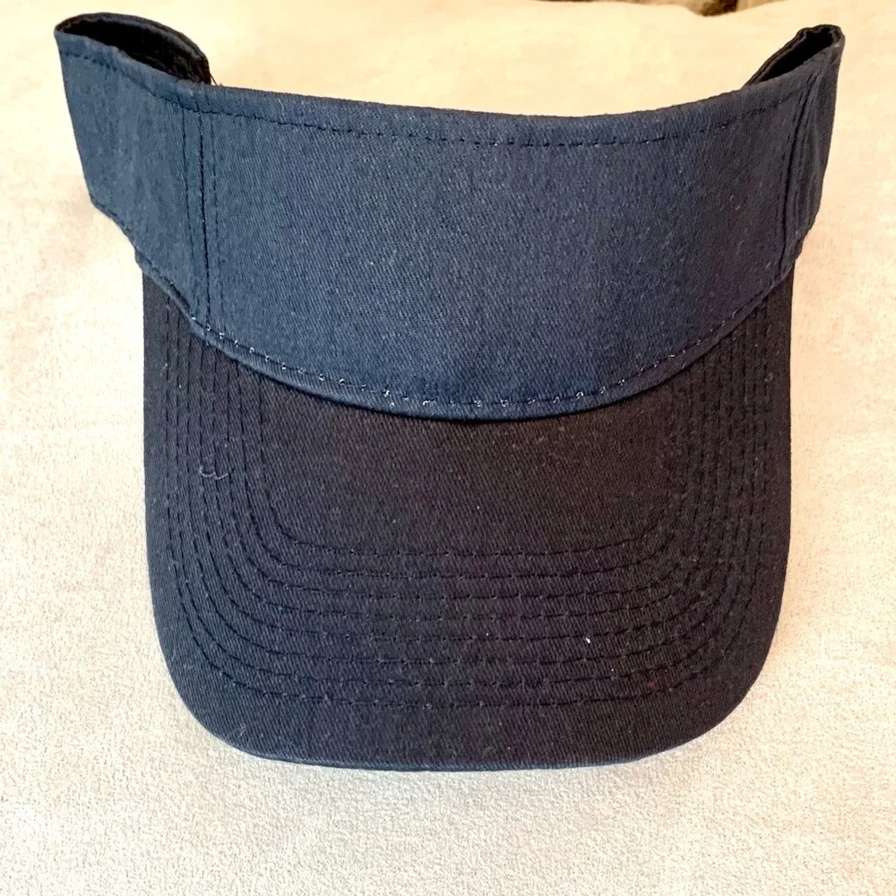 NEW Dark blue UNISEX visor cap.